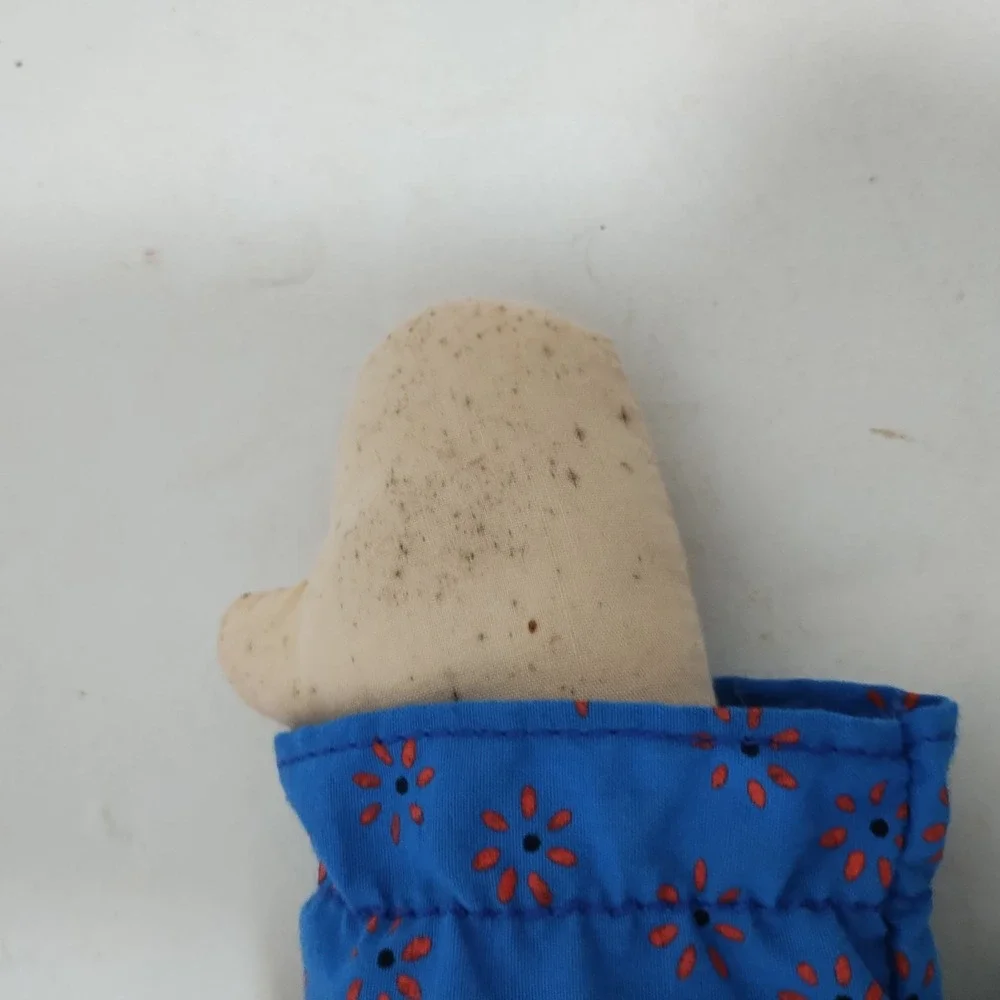 Raggedy Ann Russ Applesauce Brand 16 Inch Plush Stuffed Doll‎ Yarn Hair